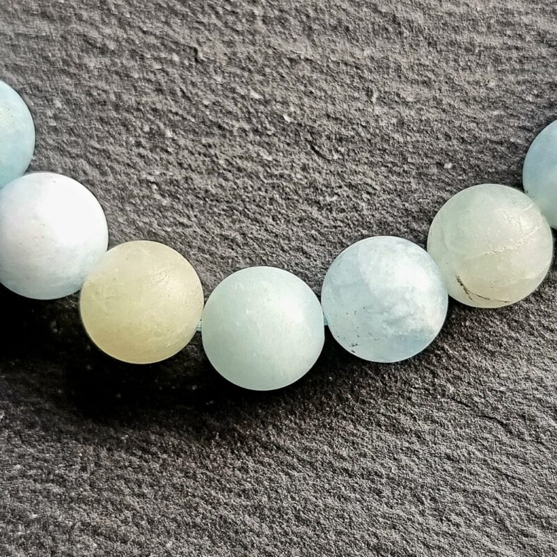 Aquamarine Matte Bracelet