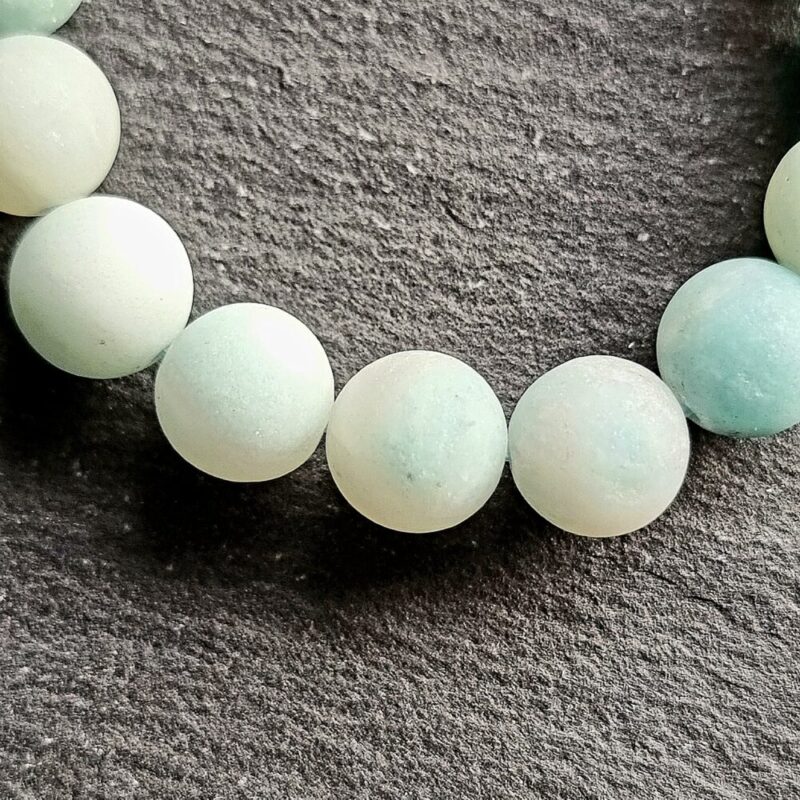 Amazonite matte bracelet