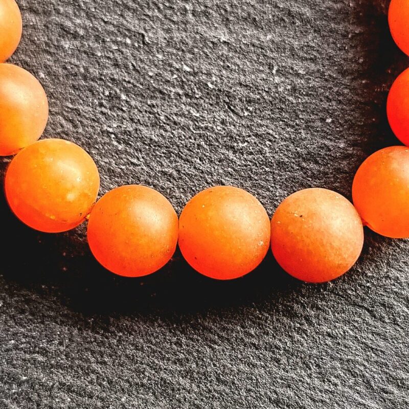 Bracelet Aventurine Orange matteBracelet Aventurine Orange matte