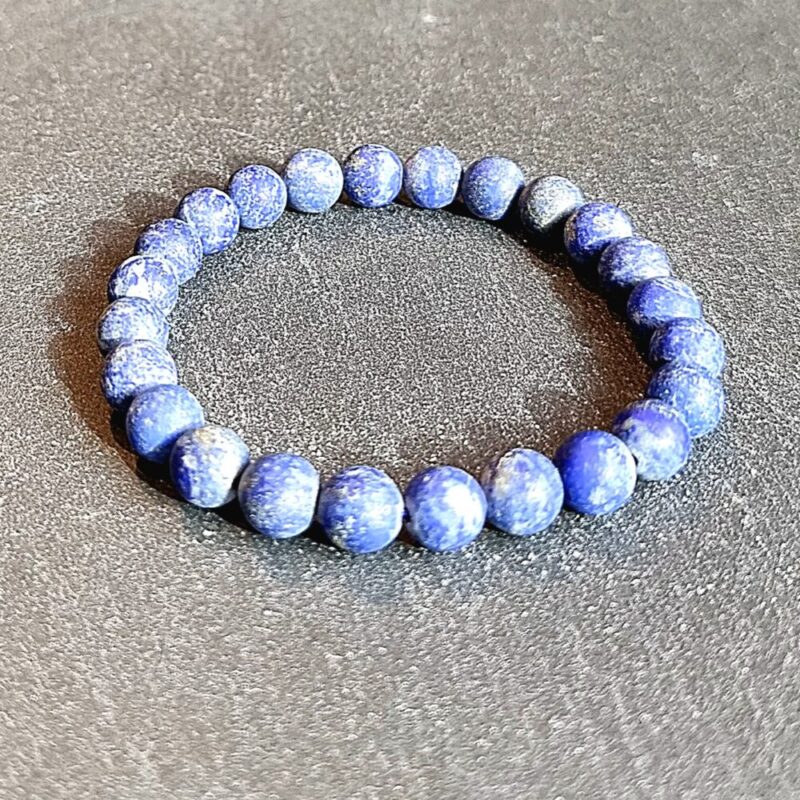 Lapis-Lazuli matte bracelet