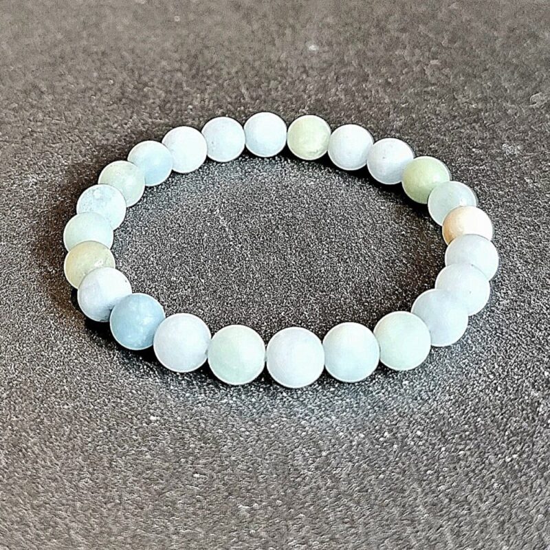 Aquamarine Matte Bracelet