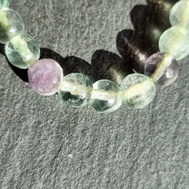 Bracelet Fluorite facettée Brillante