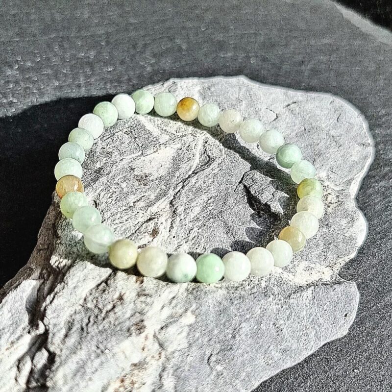 Bracelet Jade de Birmanie Brillant