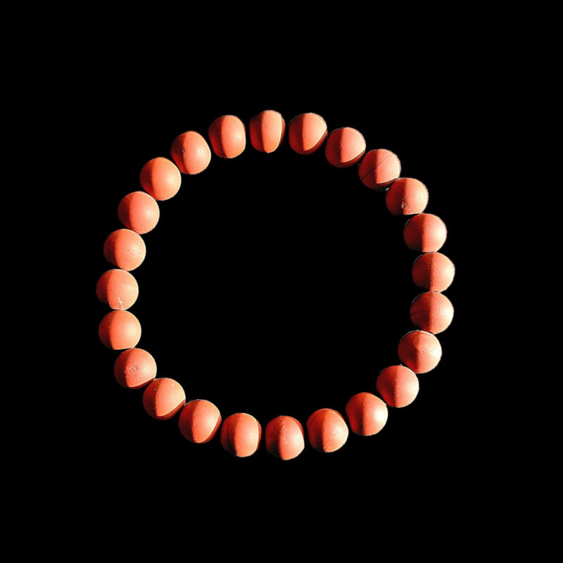 Bracciale diaspro rosso opaco