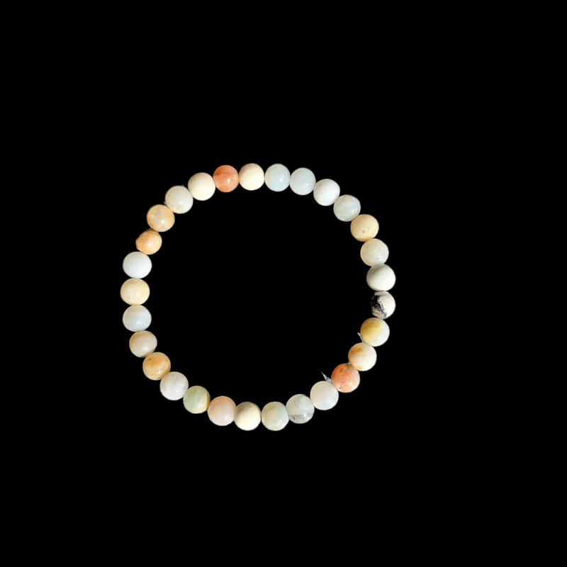 Bracelet Amazonite Glossy Tinted