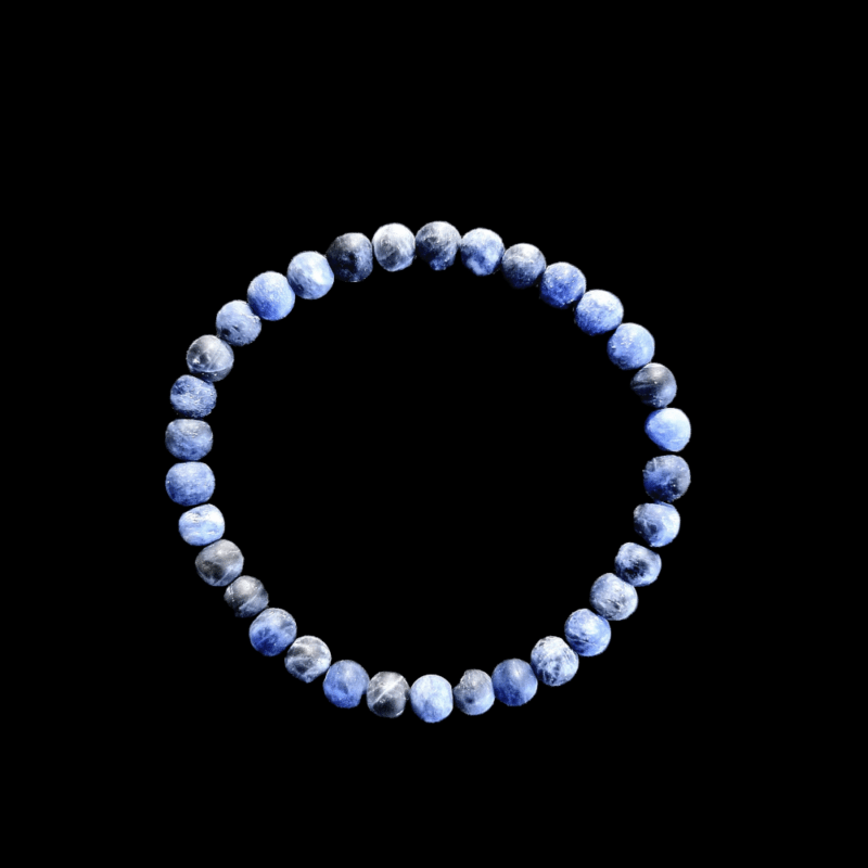 Bracciale in sodalite opaca