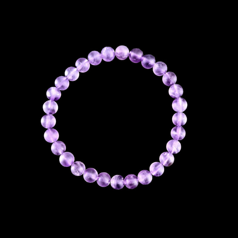 Bracelet Amethyst matt