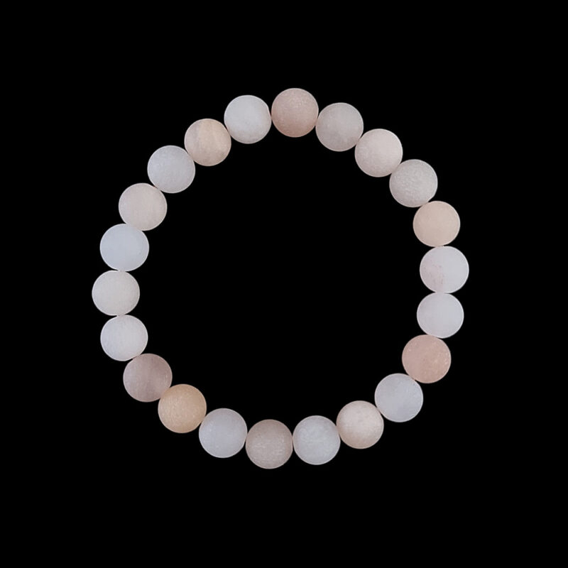 Quartz bracelet Peach matte