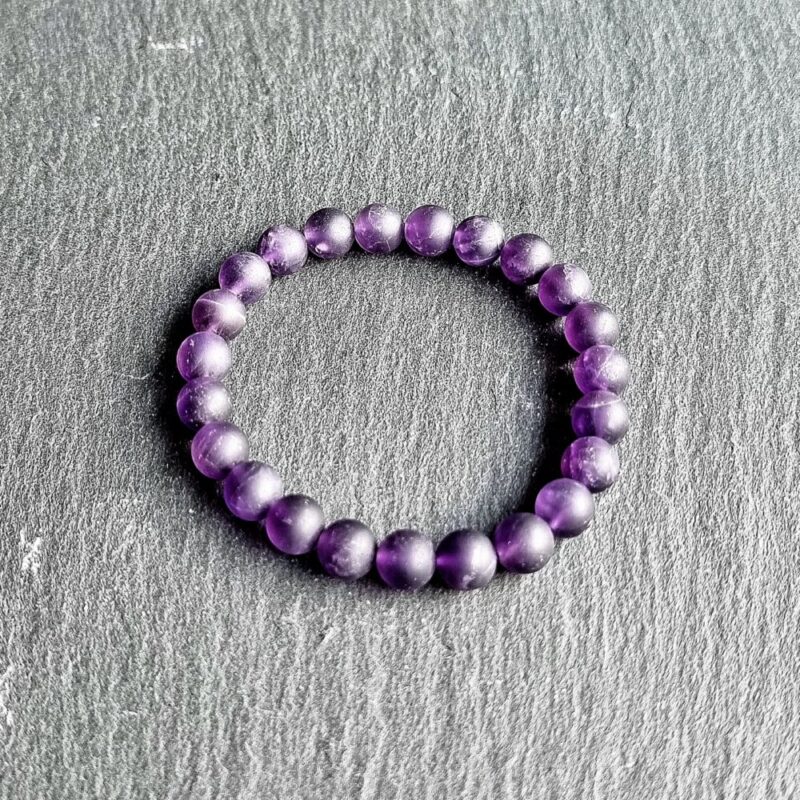 Armband Amethyst matt