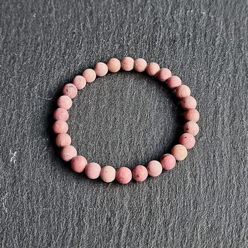 Bracelet Rhodonite matt