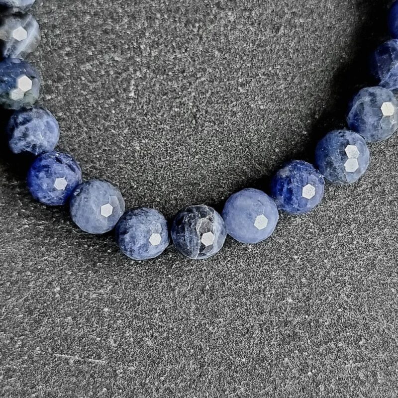 Bracelet Sodalite facettée Brillante