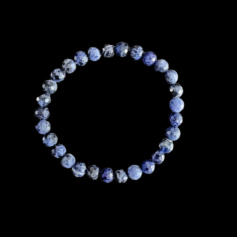 Bracelet Sodalite facettée Brillante