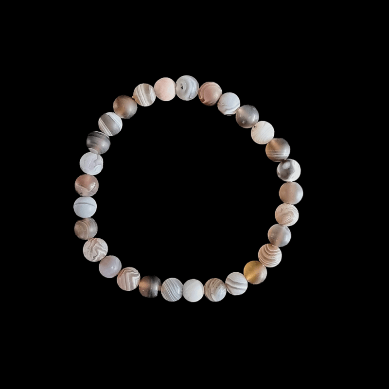 Bracelet Botswana Agate matte