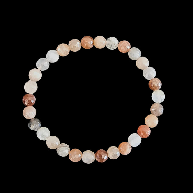 Bracelet Faceted Moonstone Brilliant