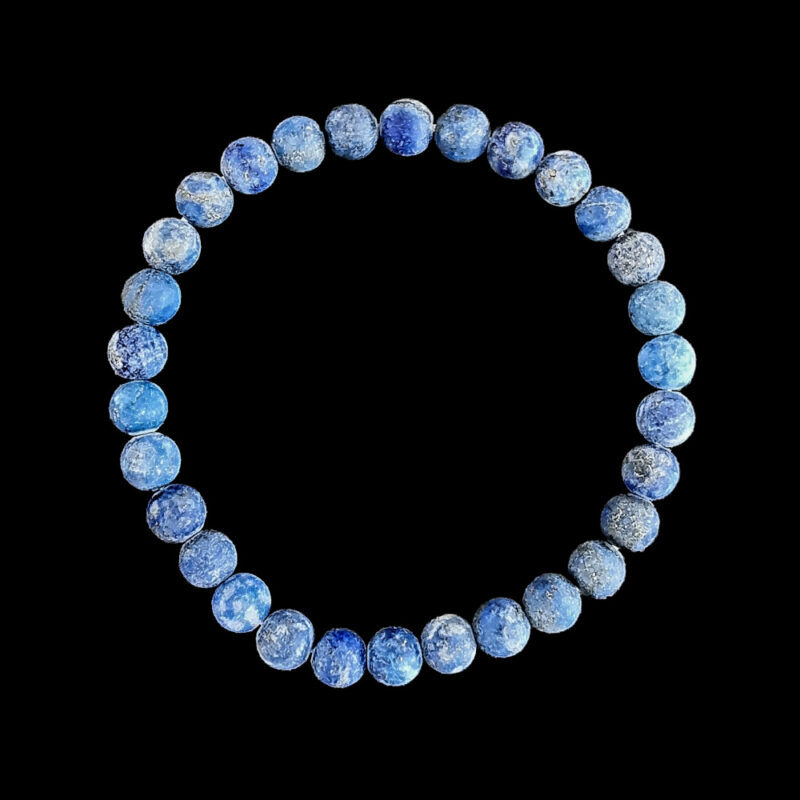 Lapis-Lazuli matte bracelet