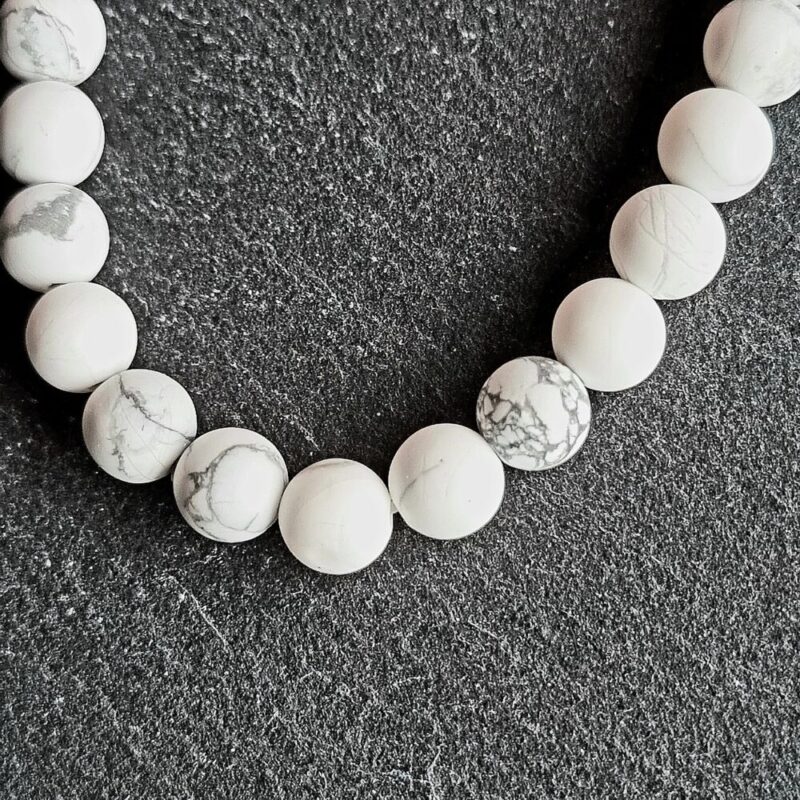 Bracelet Howlite mat