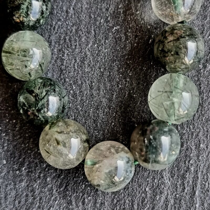 Bracelet Green Tourmaline Quartz Brilliant