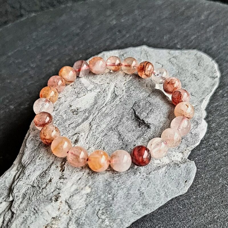 Bracelet Red Hematoid Quartz