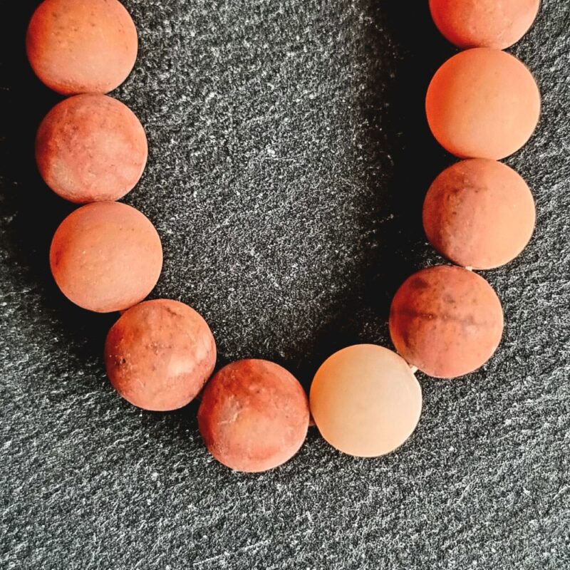 Bracelet African Aventurine Pink matte