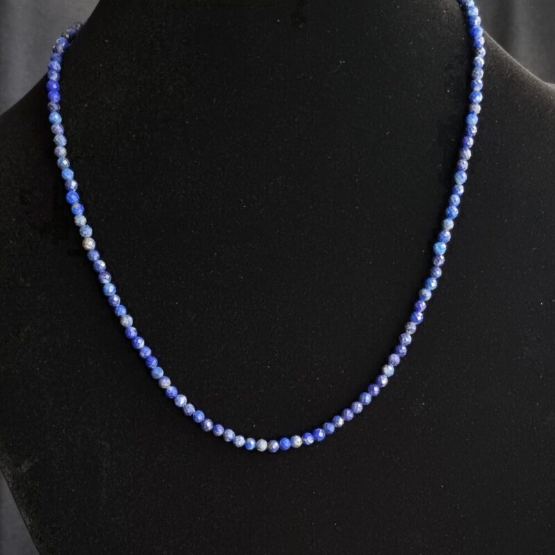 Lapis-Lazuli necklace with 925 clasp