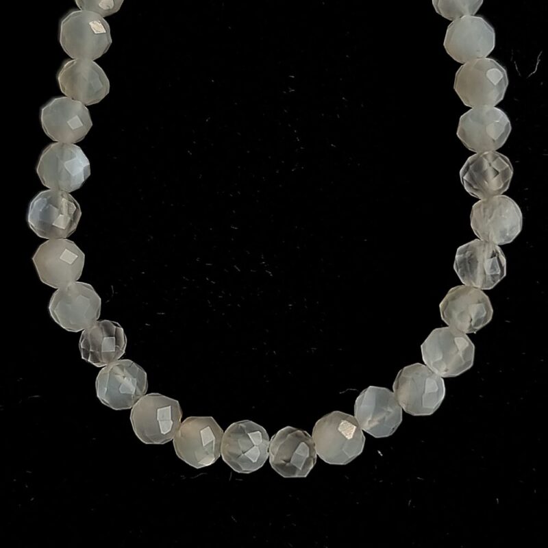 Moonstone necklace with clasp 925