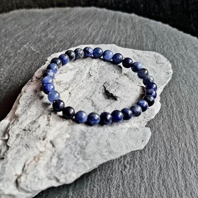 Bracciale di sodalite brillante