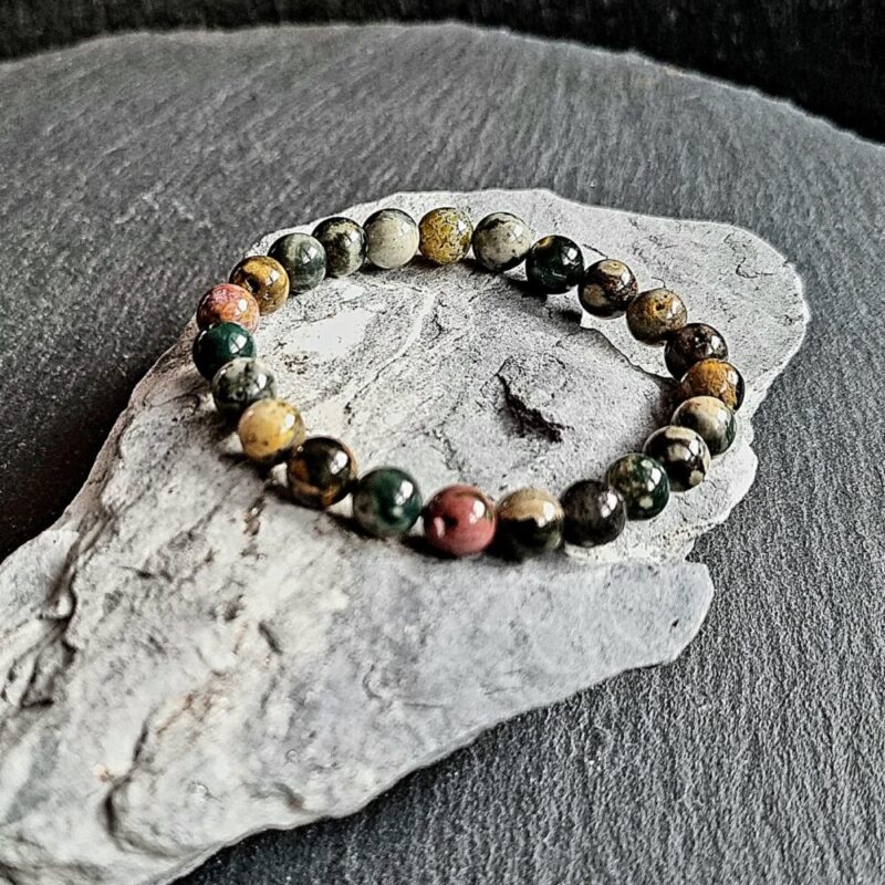 Brilliant Orbicular Jasper Bracelet