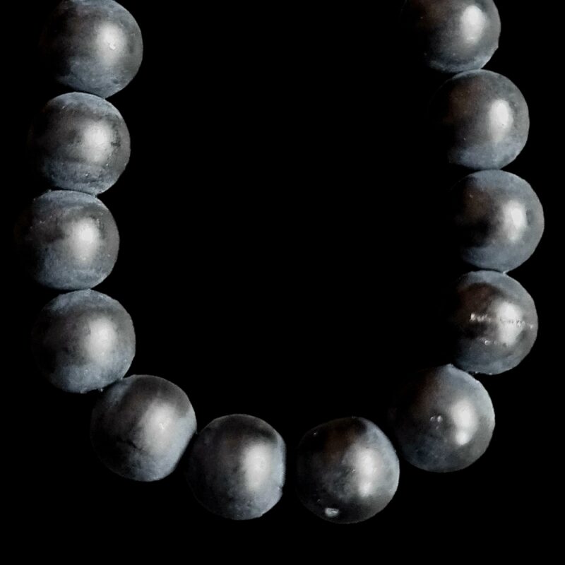 Bracelet Onyx mat réglable